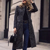 Leopard Print Mid-length Coat