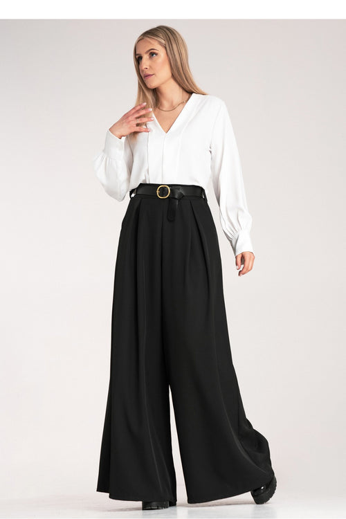 black - Women trousers model 214929 Figl