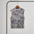 Style: Coat, Size: M - New Chinese-style National Wind Pleated Jacquard Vest Shirt And Skirt Set