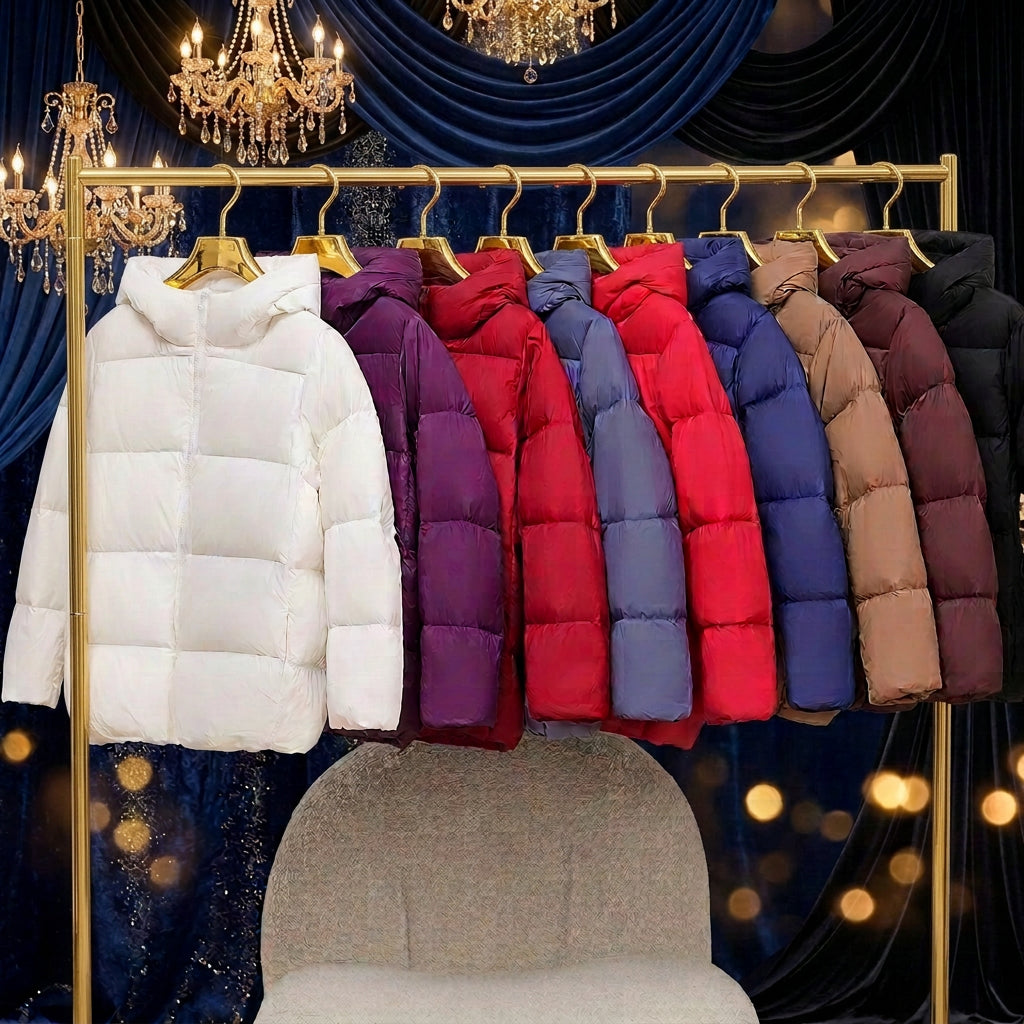 Autumnwinter Lightweight Down Jacket For Women